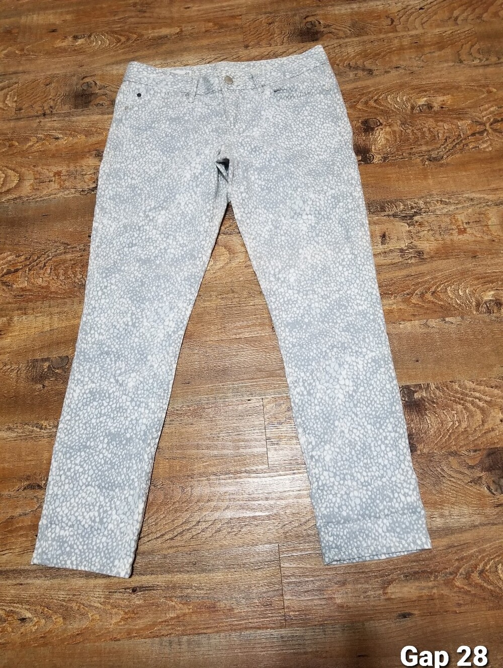Gap 1969 Skinny Jeans 28 - Light Blue/White Denim